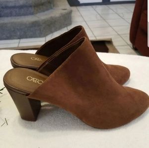 CATO BEAUTIFUL BROWN LEATHER LADIES SHOE